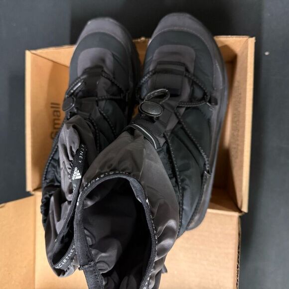 Adidas Stella McCartney Asmc Cold.rdy Black Winter Boots 7 - Picture 2 of 7